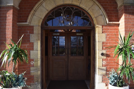 Ragdale Hall entrance